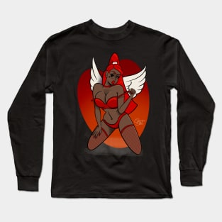 Coquettish Cupid Long Sleeve T-Shirt